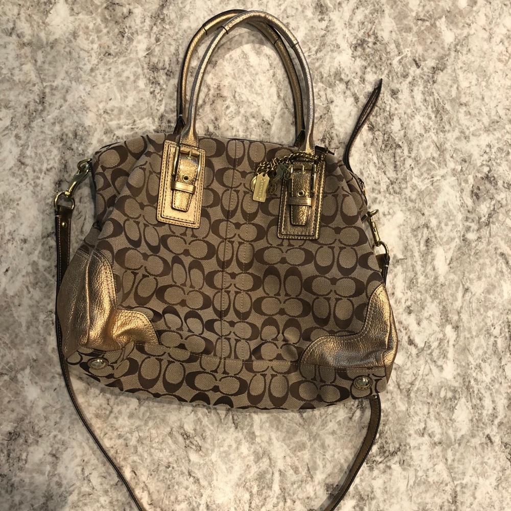 Coach satchel handbag